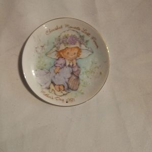 1981 Cherished Moments Mother's Day plate